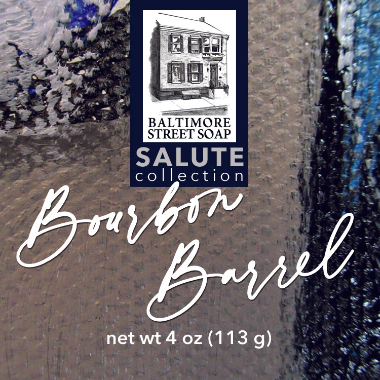 Baltimore Street Soap: Salute-Bourbon Barrel